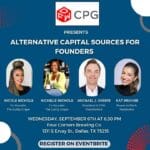 DFW CPG Presents: Alternative Capital Sources for Founders