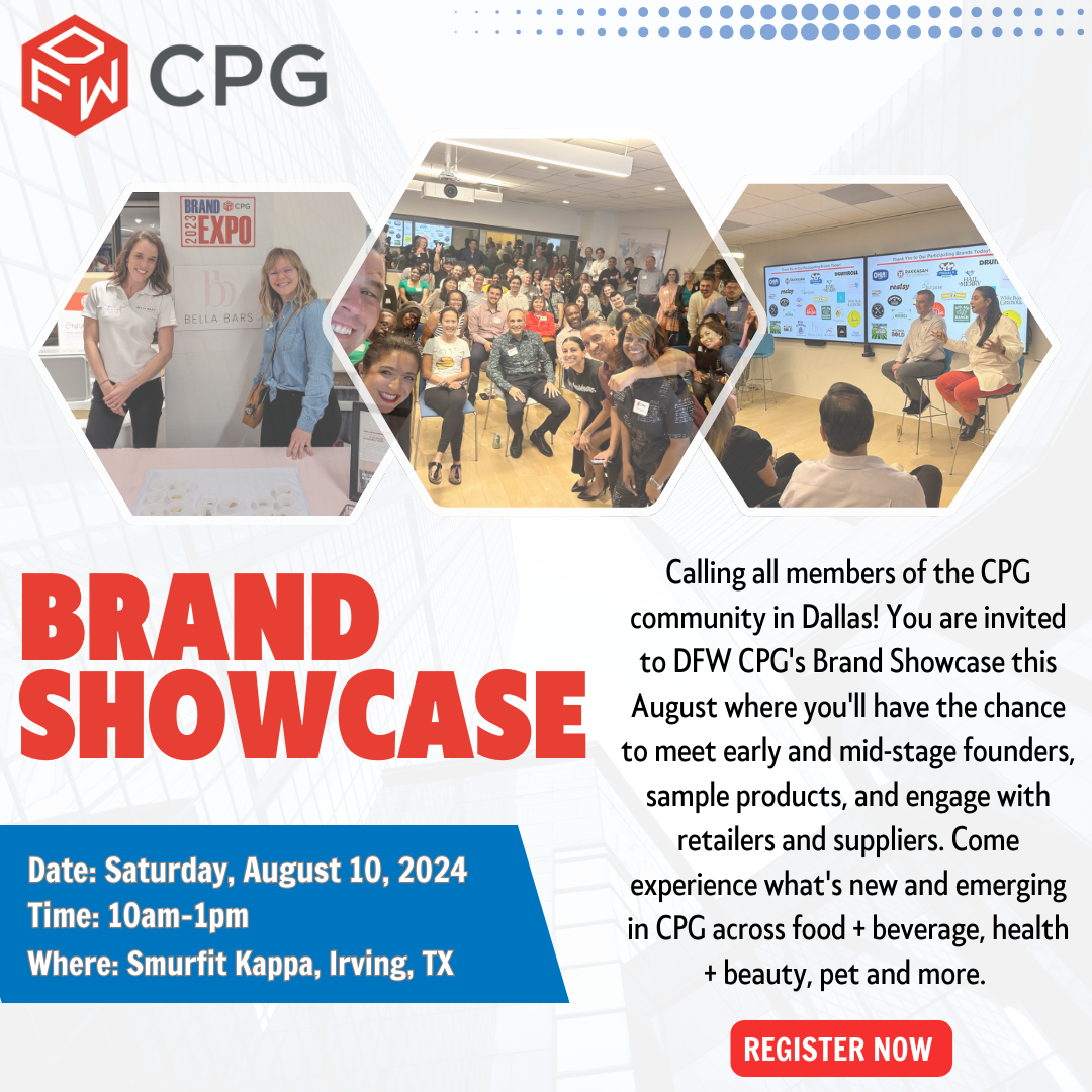 Main Event: DFW CPG Brand Showcase