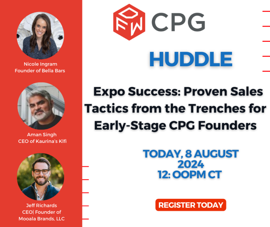 DFW CPG Huddle - August 8th